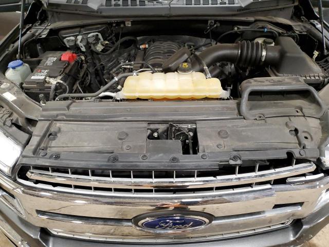 1FTEW1E55KFD07601 - 2019 FORD F150 SUPERCREW GRAY photo 11