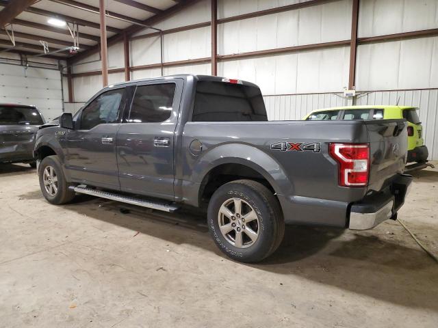1FTEW1E55KFD07601 - 2019 FORD F150 SUPERCREW GRAY photo 2