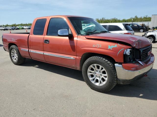 2GTEC19T711181944 - 2001 GMC NEW SIERRA C1500 ORANGE photo 4