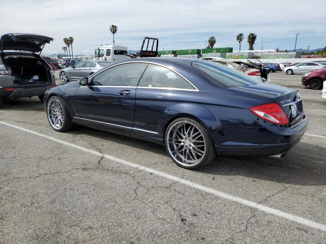 WDDEJ71X57A001419 - 2007 MERCEDES-BENZ CL 550 BLUE photo 2