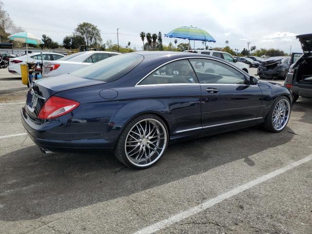 WDDEJ71X57A001419 - 2007 MERCEDES-BENZ CL 550 BLUE photo 3