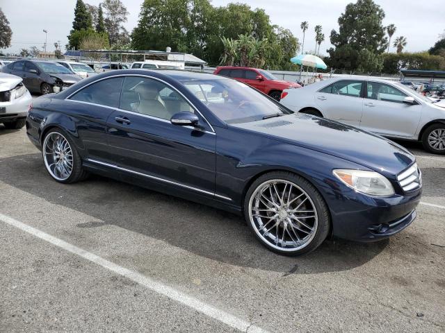 WDDEJ71X57A001419 - 2007 MERCEDES-BENZ CL 550 BLUE photo 4