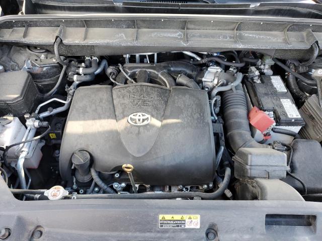 5TDGZRBH0NS586408 - 2022 TOYOTA HIGHLANDER XLE BLACK photo 11