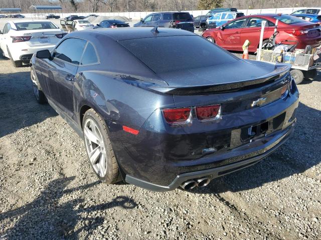 2G1FZ1EPXD9805052 - 2013 CHEVROLET CAMARO ZL1 蓝色 照片 2