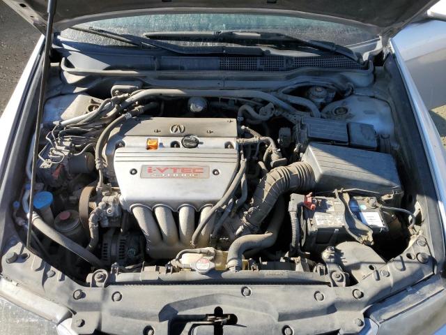 JH4CL958X4C802758 - 2004 ACURA TSX SILVER photo 11