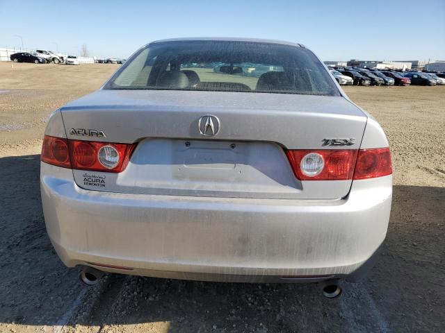 JH4CL958X4C802758 - 2004 ACURA TSX SILVER photo 6