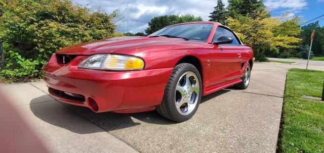 1FALP46V9TF170285 - 1996 FORD MUSTANG COBRA RED photo 2