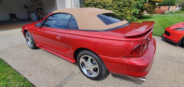 1FALP46V9TF170285 - 1996 FORD MUSTANG COBRA RED photo 3