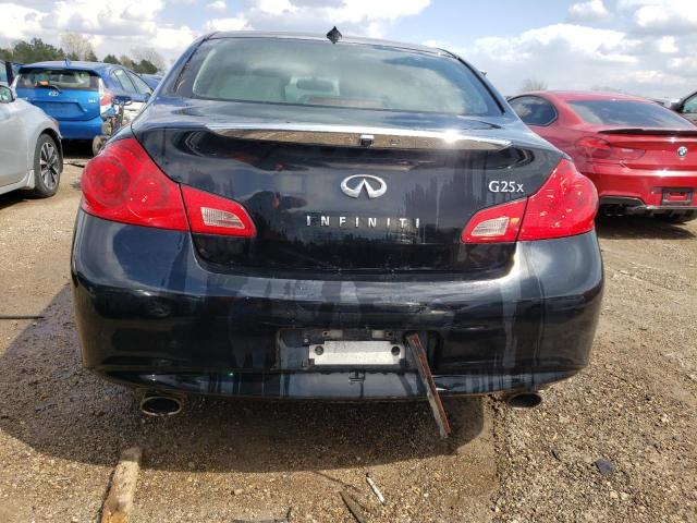 JN1DV6AR0CM860788 - 2012 INFINITI G25 BLACK photo 6