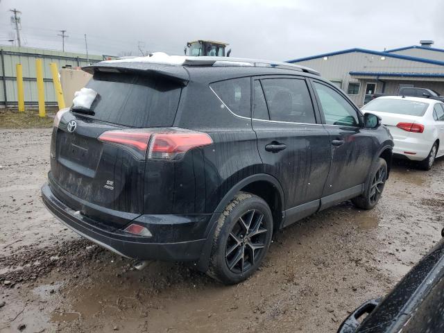 2T3JFREV4HW610471 - 2017 TOYOTA RAV4 SE BLACK photo 3