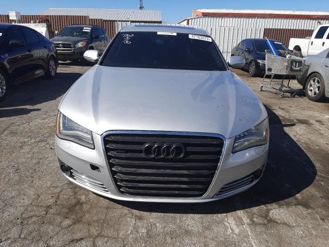 WAUAVAFD4BN026822 - 2011 AUDI A8 QUATTRO SILVER photo 5