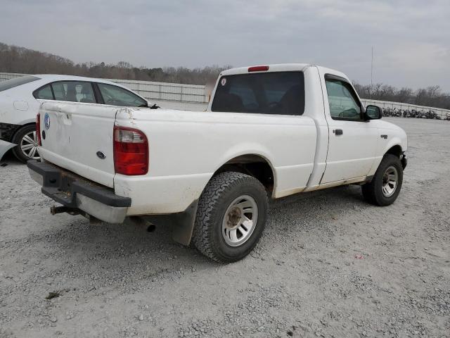 1FTYR10D53PB47394 - 2003 FORD RANGER WHITE photo 3