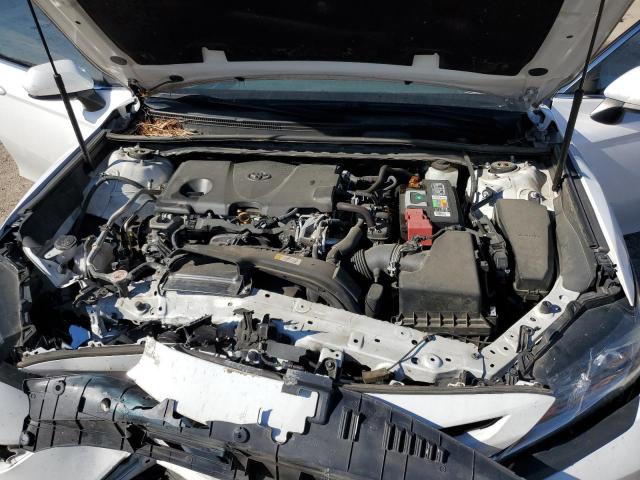 4T1B11HK0KU733531 - 2019 TOYOTA CAMRY L WHITE photo 11