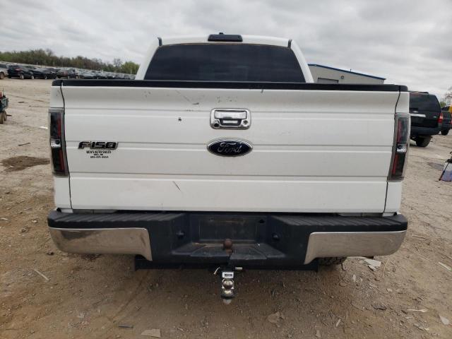 1FTEW1C87AKE04947 - 2010 FORD F150 SUPERCREW WHITE photo 6