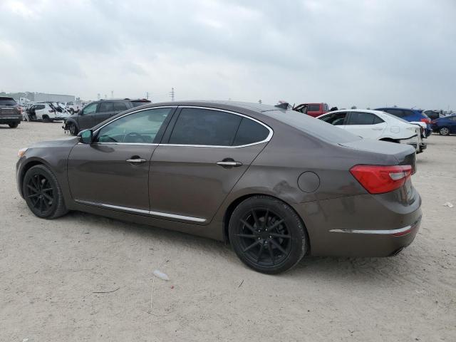 KNALN4D71E5120619 - 2014 KIA CADENZA PREMIUM BROWN photo 2