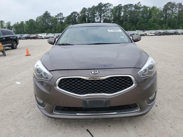 KNALN4D71E5120619 - 2014 KIA CADENZA PREMIUM BROWN photo 5