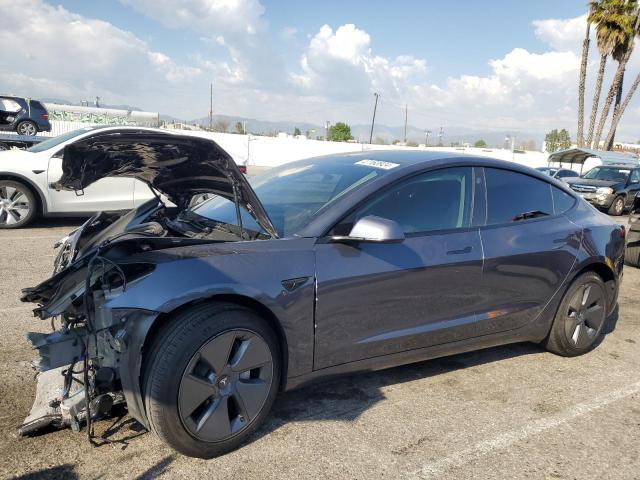 5YJ3E1EA4MF098222 - 2021 TESLA MODEL 3 GRAY photo 1