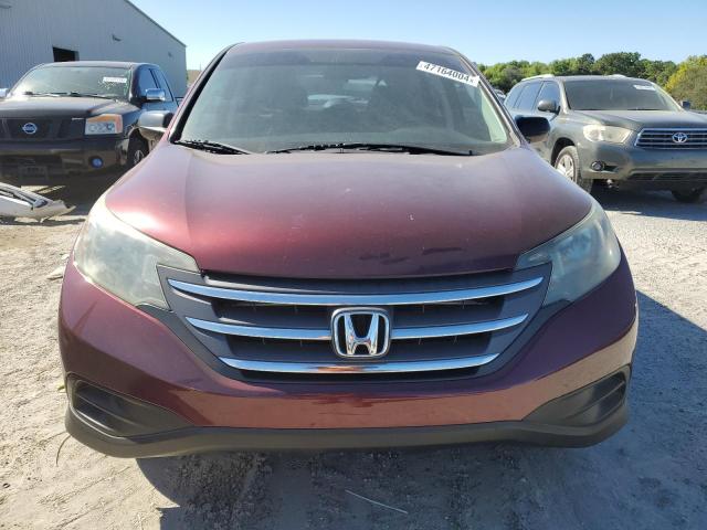 5J6RM3H3XEL006125 - 2014 HONDA CR-V LX MAROON photo 5