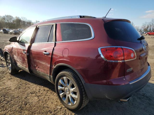 5GALRCED0AJ243577 - 2010 BUICK ENCLAVE CXL BURGUNDY photo 2