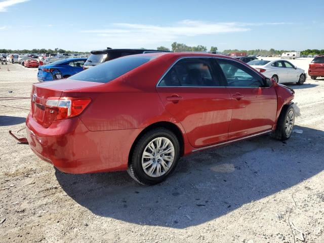 4T1BF1FK7CU527743 - 2012 TOYOTA CAMRY BASE RED photo 3