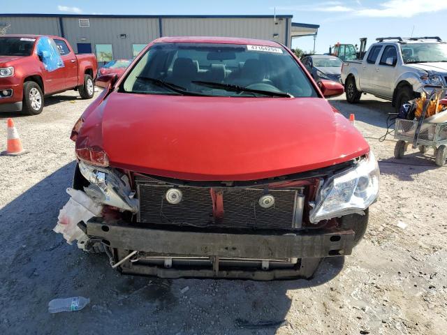 4T1BF1FK7CU527743 - 2012 TOYOTA CAMRY BASE RED photo 5