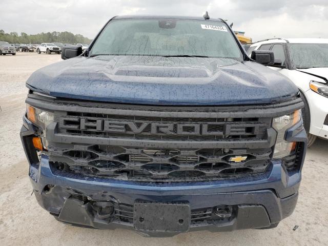 3GCPABEKXNG622531 - 2022 CHEVROLET SILVERADO C1500 CUSTOM BLUE photo 5