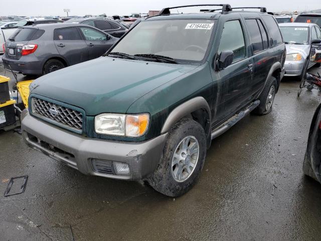 JN8AR07Y1YW396460 - 2000 NISSAN PATHFINDER LE 绿色 照片 1
