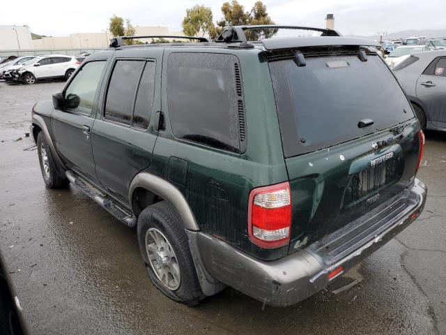 JN8AR07Y1YW396460 - 2000 NISSAN PATHFINDER LE 绿色 照片 2