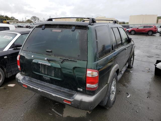 JN8AR07Y1YW396460 - 2000 NISSAN PATHFINDER LE 绿色 照片 3