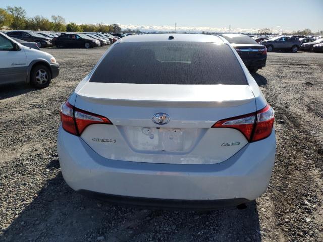 5YFBPRHE8FP279477 - 2015 TOYOTA COROLLA ECO WHITE photo 6