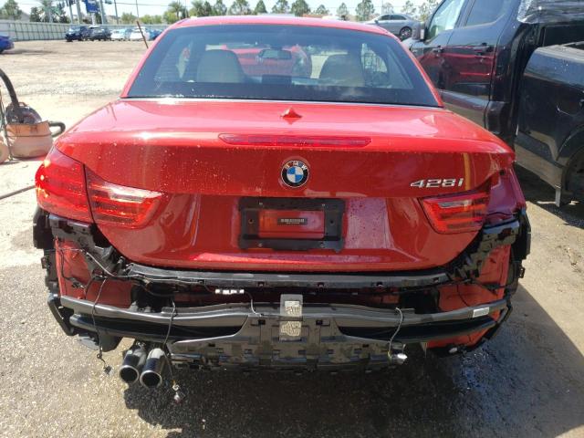 WBA3V7C52G5A27549 - 2016 BMW 428 I SULEV RED photo 6
