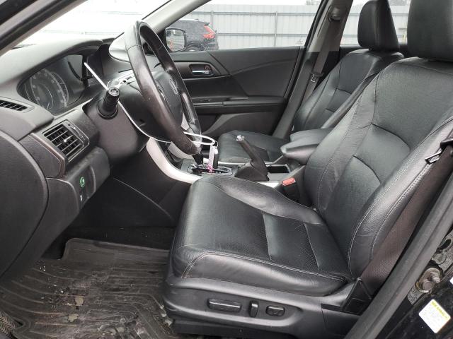 1HGCR2F83DA109016 - 2013 HONDA ACCORD EXL BLACK photo 7