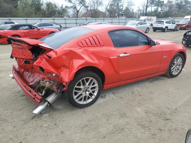 1ZVBP8CFXD5246174 - 2013 FORD MUSTANG GT RED photo 3