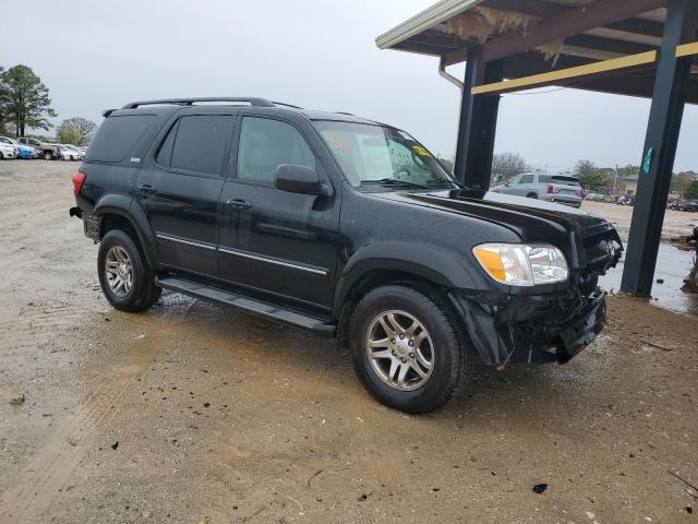 5TDZT34A07S290394 - 2007 TOYOTA SEQUOIA SR5 BLACK photo 4