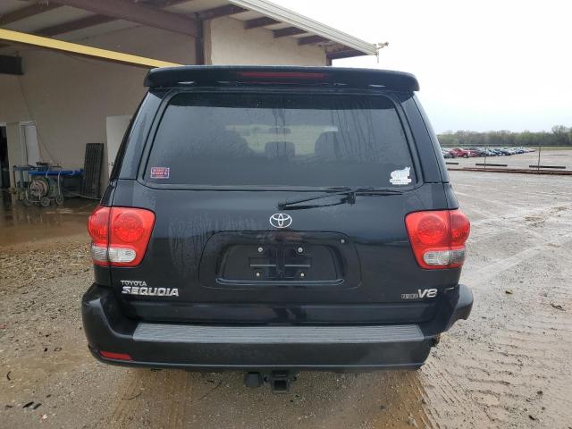 5TDZT34A07S290394 - 2007 TOYOTA SEQUOIA SR5 BLACK photo 6