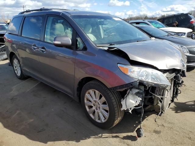 5TDDK3DC3ES092601 - 2014 TOYOTA SIENNA XLE GRAY photo 4