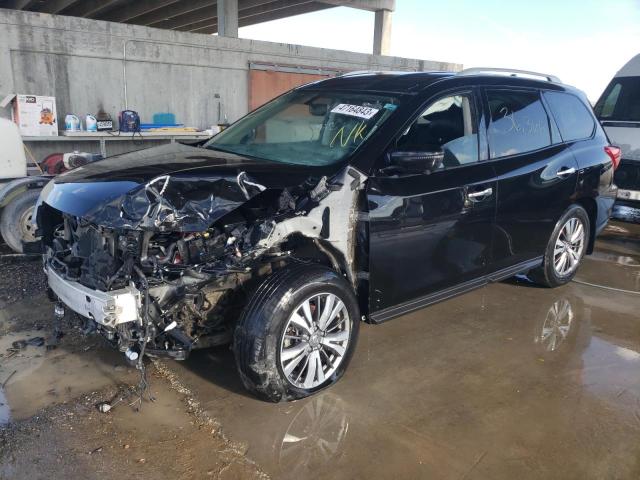 5N1DR2MN8KC655125 - 2019 NISSAN PATHFINDER S BLACK photo 1