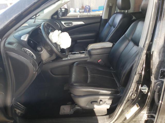 5N1DR2MN8KC655125 - 2019 NISSAN PATHFINDER S BLACK photo 7