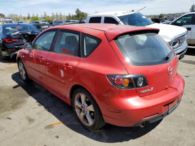 JM1BK143351264697 - 2005 MAZDA MAZDA3 HATCHBACK RED photo 2