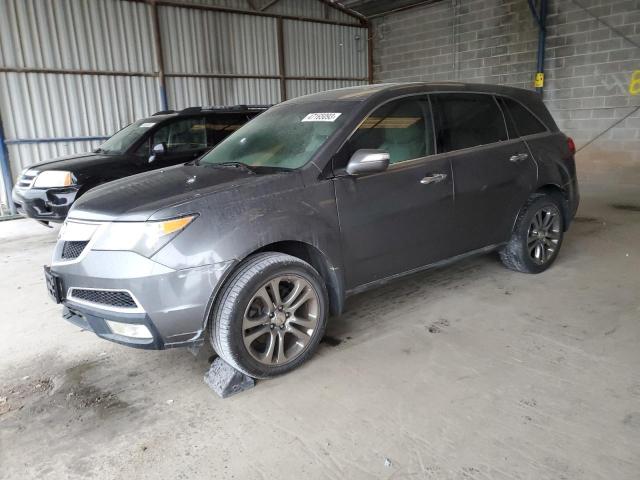 2HNYD2H40AH506588 - 2010 ACURA MDX TECHNOLOGY GRAY photo 1