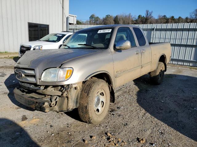 5TBRN34163S391128 - 2003 TOYOTA TUNDRA ACCESS CAB SR5 GOLD photo 1