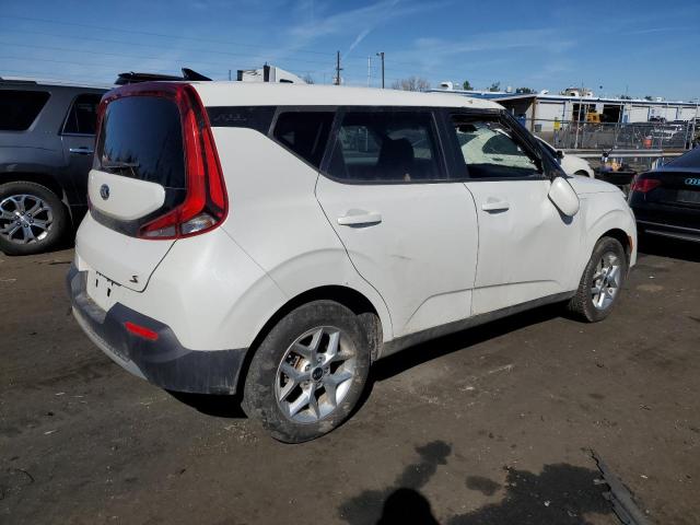 KNDJ23AU6M7130329 - 2021 KIA SOUL LX WHITE photo 3