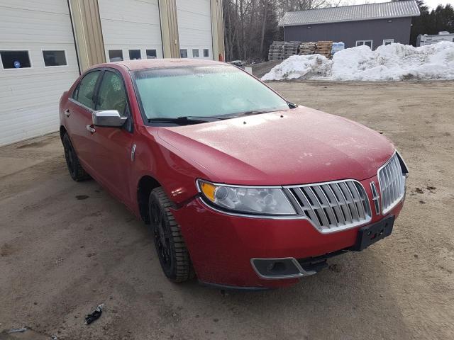 3LNHL2GC0AR658467 - 2010 LINCOLN MKZ RED photo 4