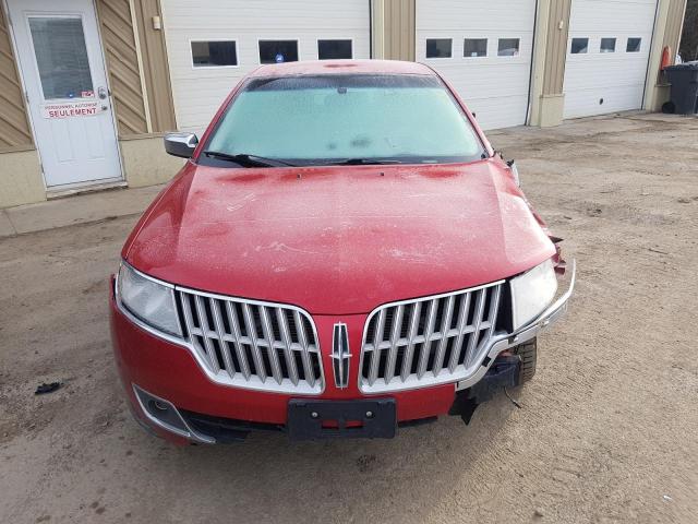 3LNHL2GC0AR658467 - 2010 LINCOLN MKZ RED photo 5