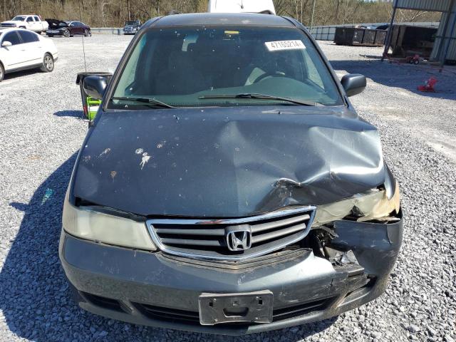 5FNRL18623B106193 - 2003 HONDA ODYSSEY EX GRAY photo 5