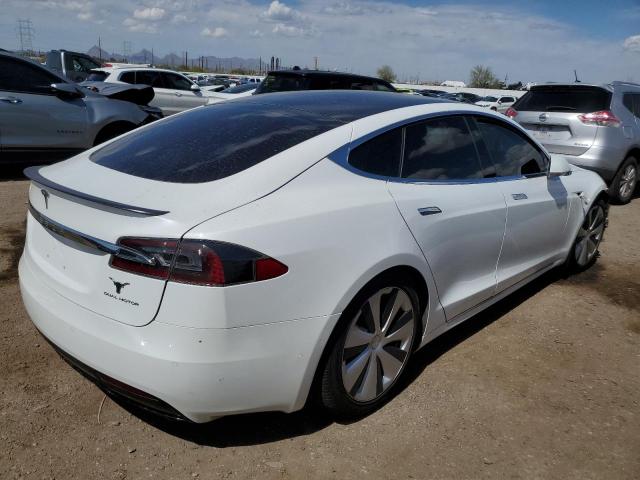 5YJSA1E29MF424161 - 2021 TESLA MODEL S Սպիտակ լուսանկար 3