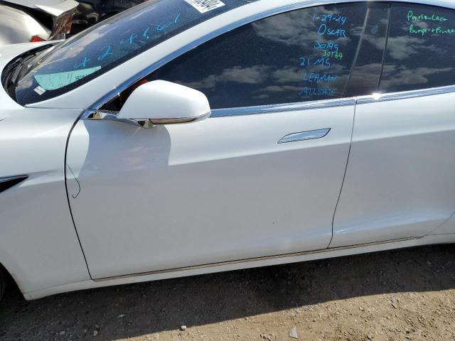 5YJSA1E29MF424161 - 2021 TESLA MODEL S Սպիտակ լուսանկար 7