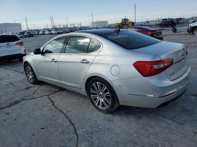 KNALN4D72G5211076 - 2016 KIA CADENZA LUXURY SILVER photo 2