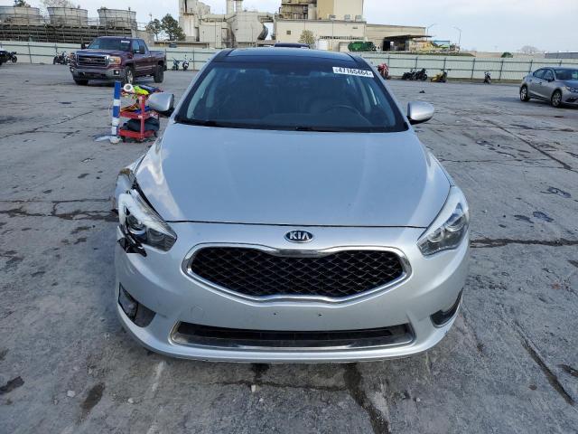 KNALN4D72G5211076 - 2016 KIA CADENZA LUXURY SILVER photo 5