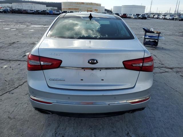 KNALN4D72G5211076 - 2016 KIA CADENZA LUXURY SILVER photo 6